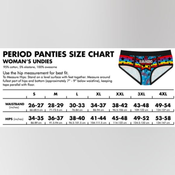 NWT - 3xl Harebrained Women Panties - Picture 5 of 5